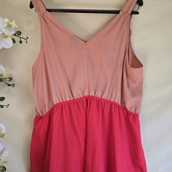 New Without Tags Coral And Orangish Dress - Picture 2 of 6